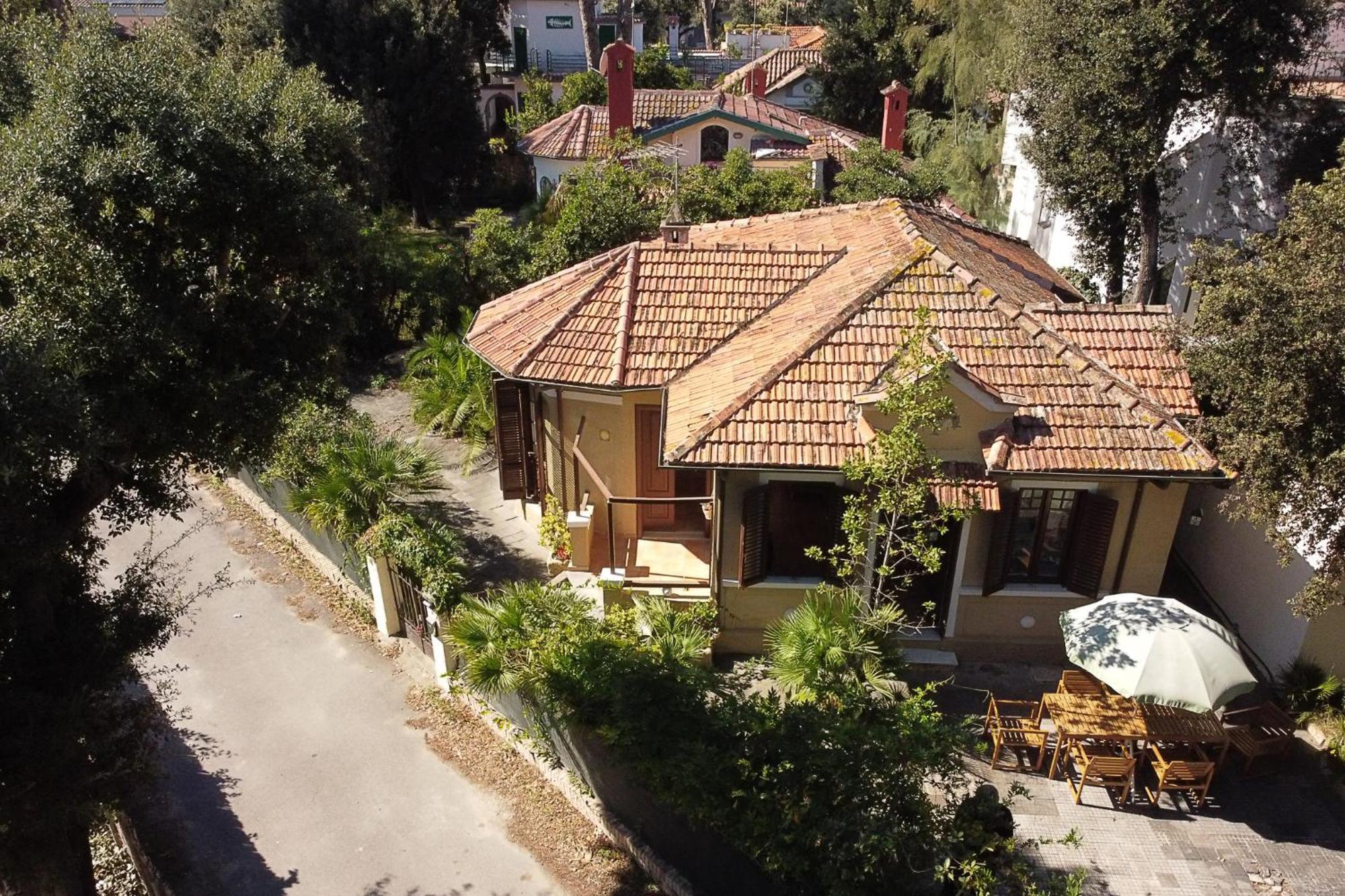 Exclusive Charming Villa - Free Parking 400 Mq Garden - Rome Airport - Roseto Villa Dream Fregenae Kültér fotó