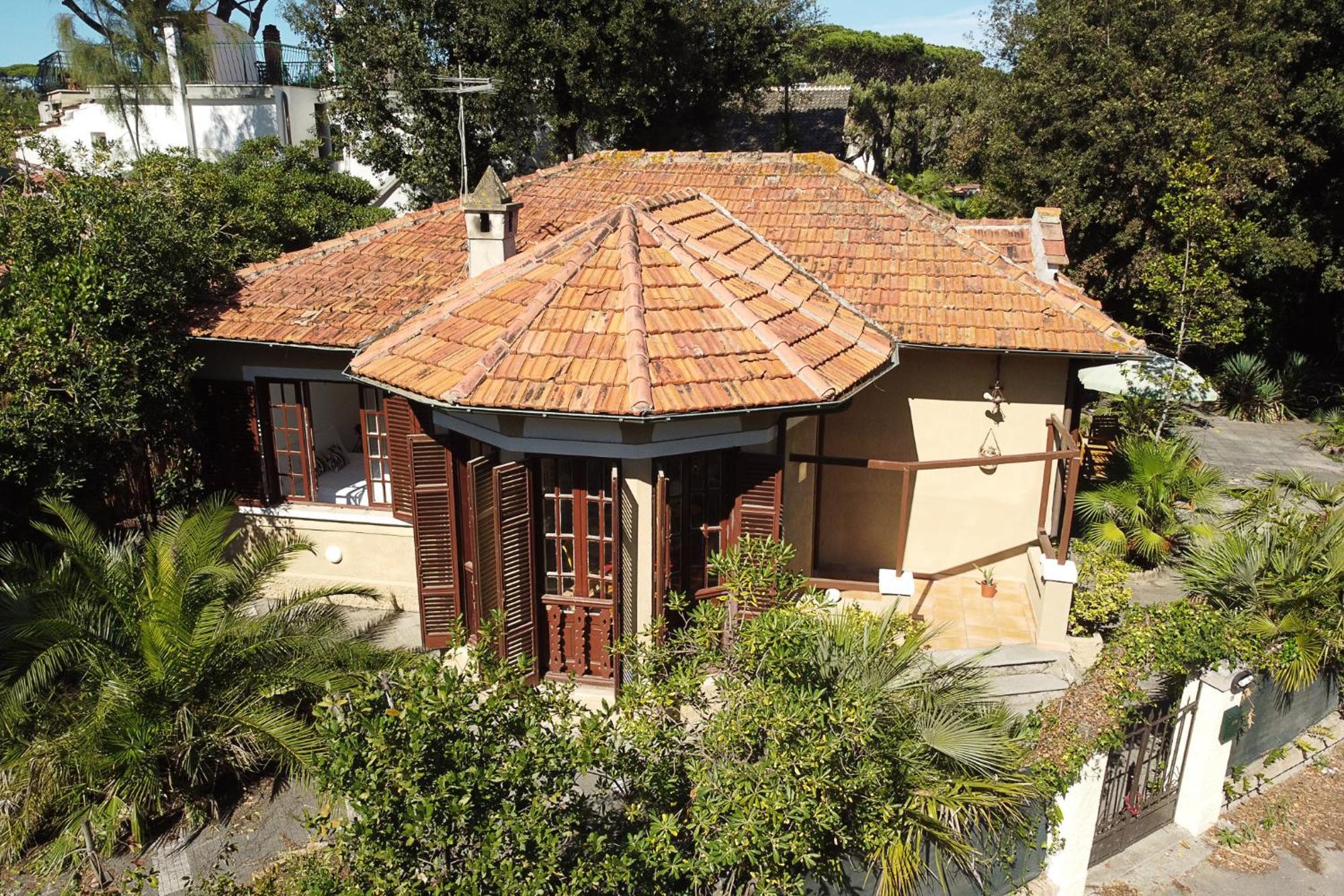 Exclusive Charming Villa - Free Parking 400 Mq Garden - Rome Airport - Roseto Villa Dream Fregenae Kültér fotó